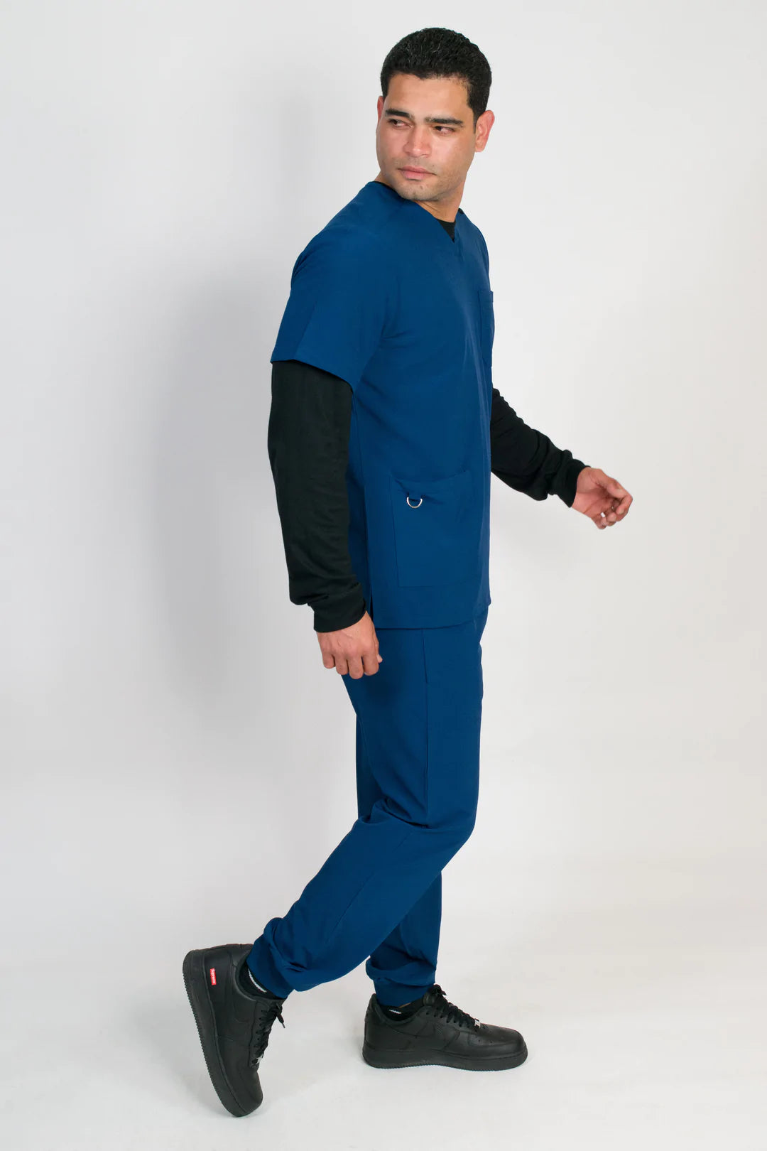 Orion  Men's 4-Pocket Top Rib Knit Cuff Jogger Set – Medgear